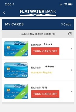 Lost Card › Flatwater Bank